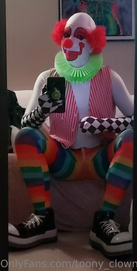 toony clown linda estrella fotos