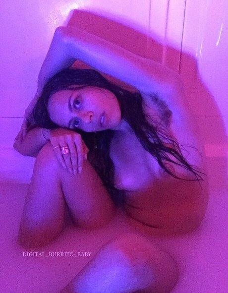 Digital burrito baby desnudos estrella archivo