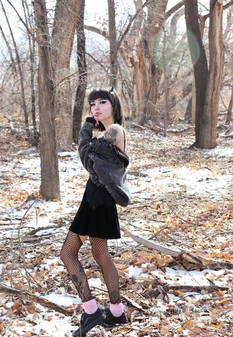 goth kitteen modèle hd photos