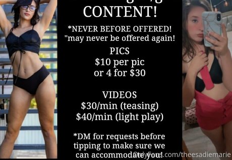 theesadiemarie étoile parfaite des photos