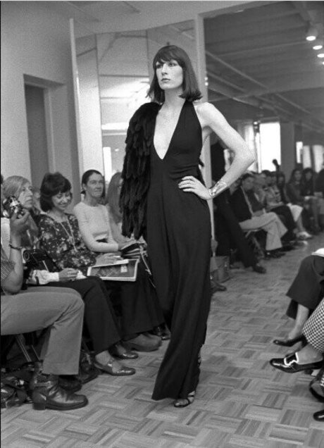 Anjelica Huston nude model archive