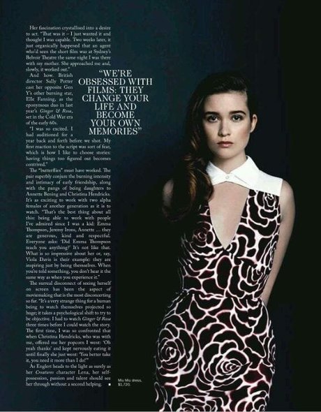 Alice Allegra Englert exclusive model picture