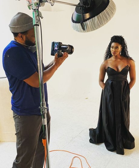 Dr Ebonie Vincent bonita modelo archivo