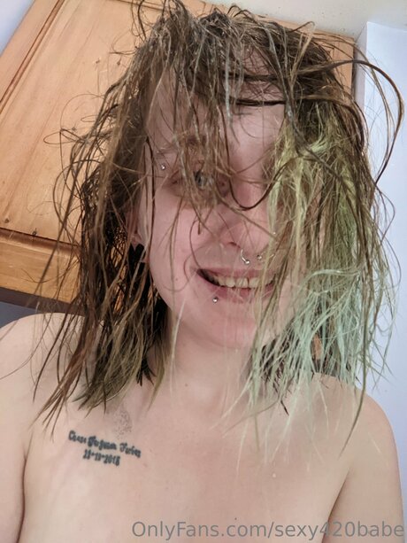 Sexy420babe beau modèle photos