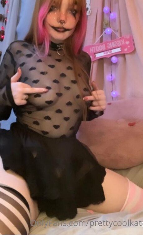 Prettycoolclown bonita modelo archivo