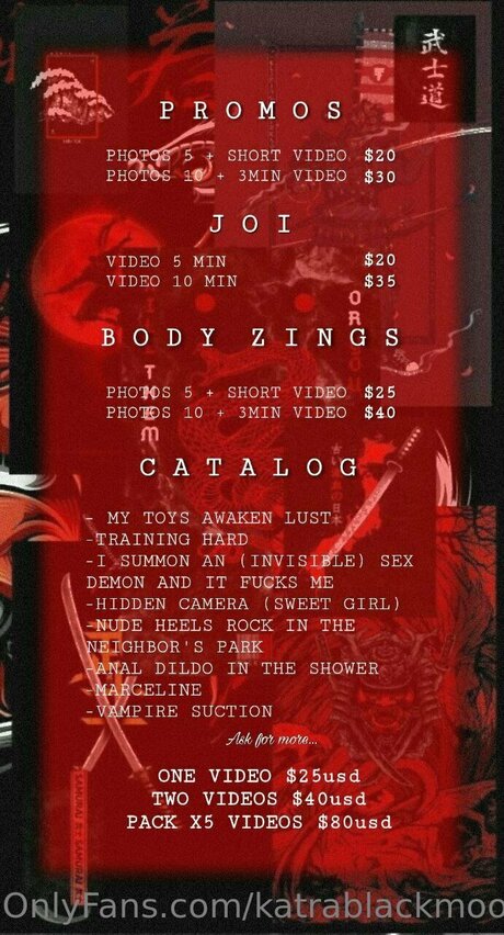 Katrablackmoon bonita actriz imagen