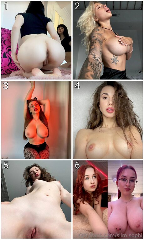 Slim Sophi exclusive pornstar images