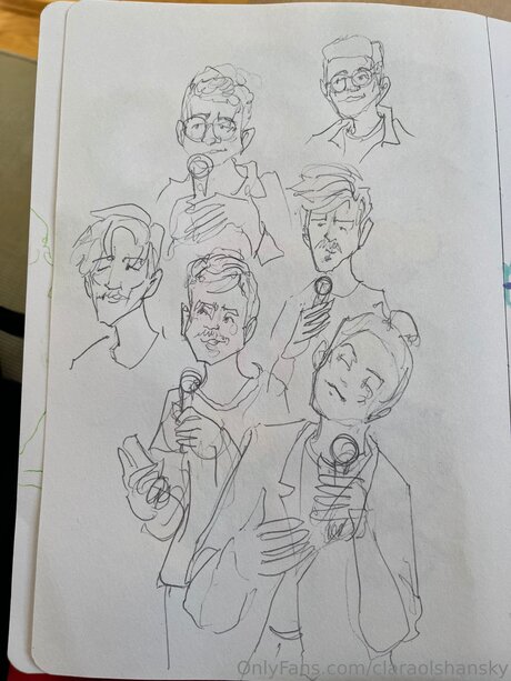 Carsonolshansky modèle nu collection