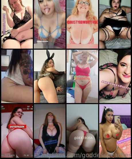 Goddess Peaches desnudos estrella imagen