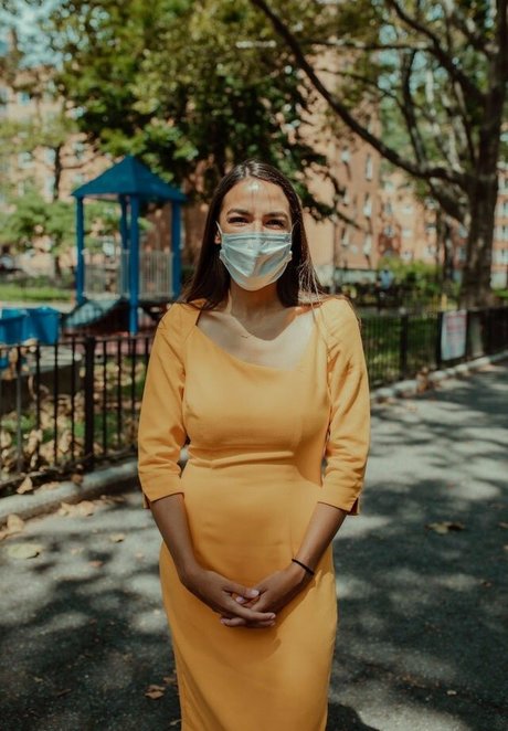 Alexandria Ocasio Cortez art actress img