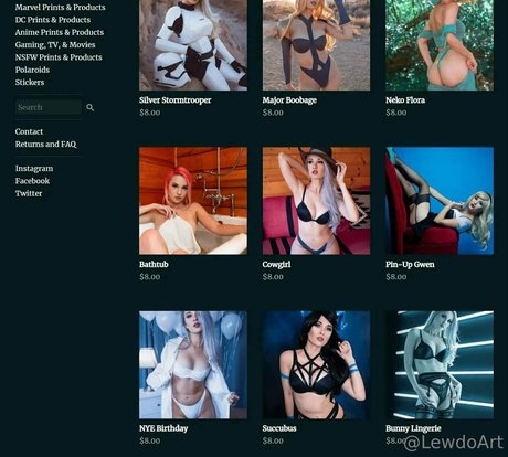 lewdoart sexe star collection