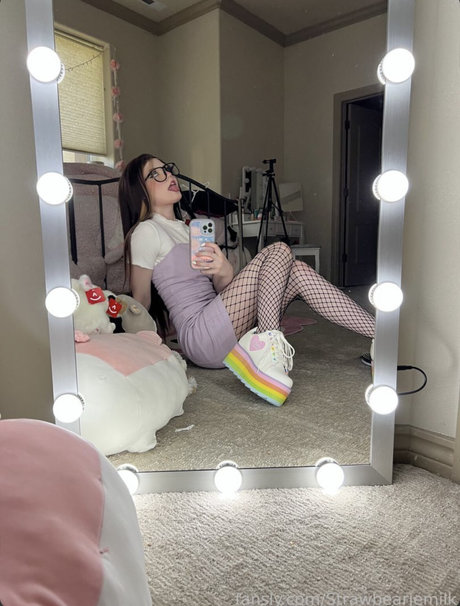 Strawbeariemilkk étoile magnifique photos