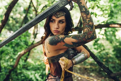 Angelica Anderson arte modelo archivo