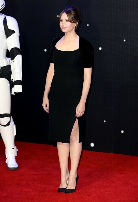 Felicity Jones erotic pornstar pic