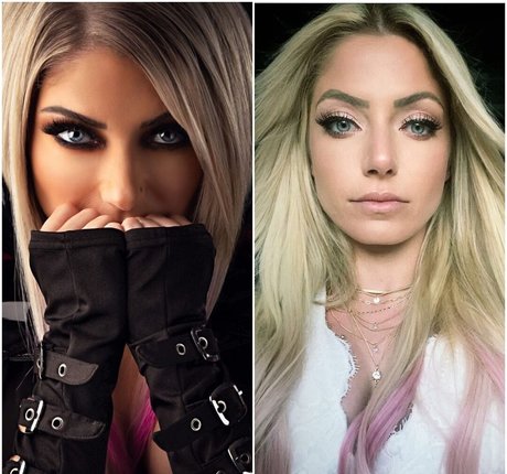 Alexa Bliss estrella del arte fotos