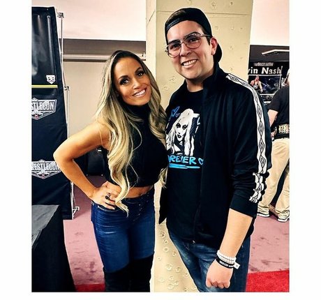 Trish Stratus actriz de arte archivo