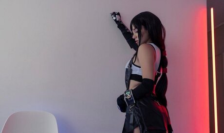 Tifa Cosplay estrella porno de arte galerías
