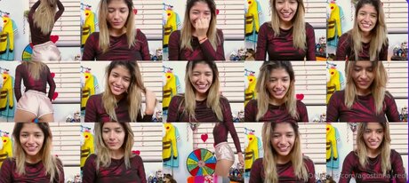 Agostinha Red modelo de arte recopilación