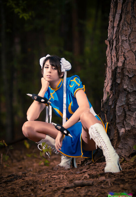 Chun Li Cosplay étoile chaude photos