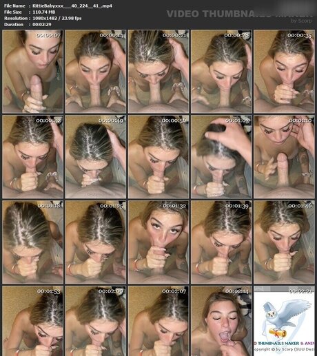 Kittiebabyxxx hermosa estrella porno recopilación