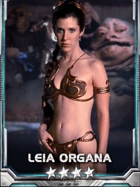 Carrie Fisher belle étoile photo