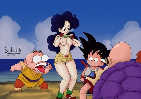 Dragon Ball Z estrella porno desnuda foto