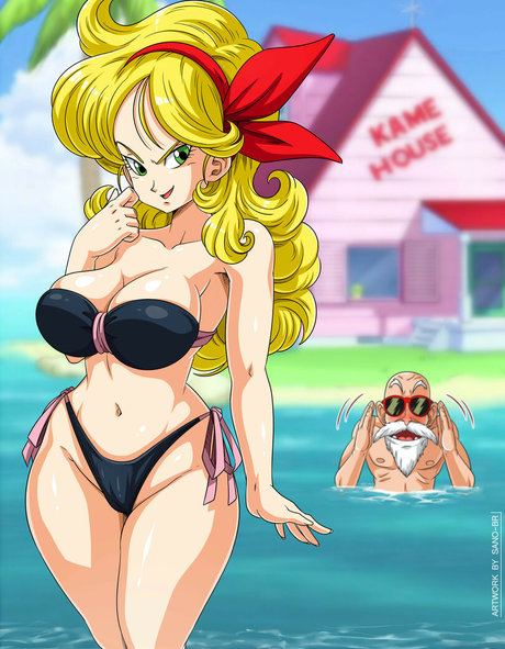 Dragon Ball Z estrella porno exclusiva galería