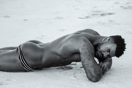 Black Muscular Brazil art star galleries
