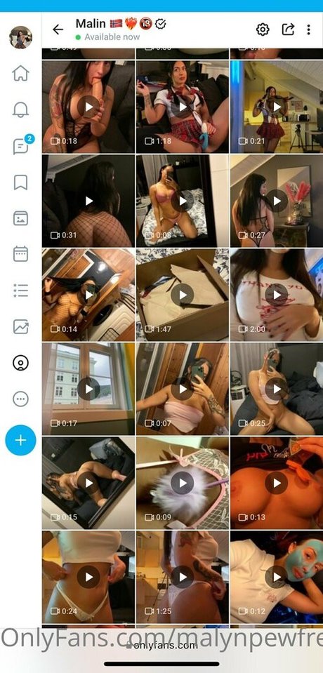 malynpewfree modelo caliente galerías