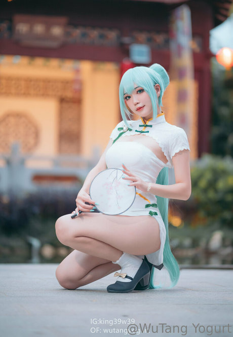 wutangyogurt joli modèle photo