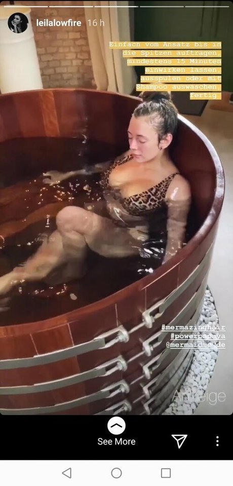 Leila Lowfire joli modèle collection