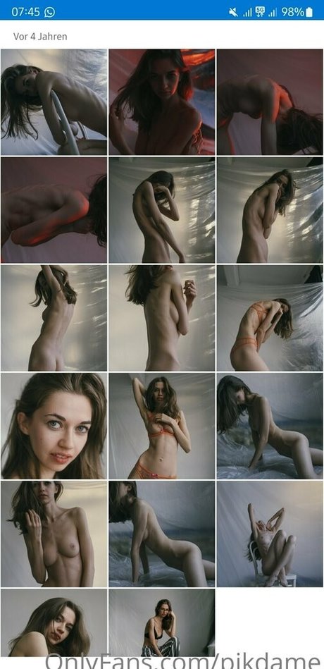 Pikdame modelo agradable recopilación