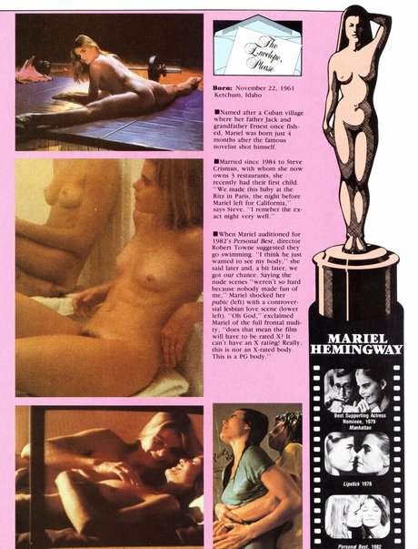 Mariel Hemingway beautiful star image