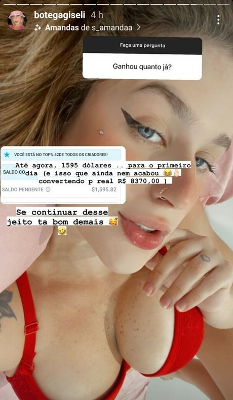 Giseli Botega star erotic pics