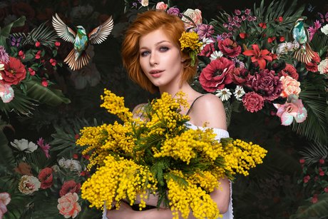 Anastasia Zhilina arte modelo galerías