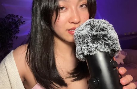 Cloud Crystal ASMR perfect model photos