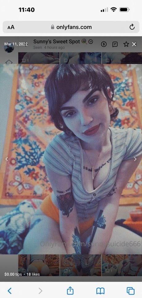 Sunnysuicide666 star naked image