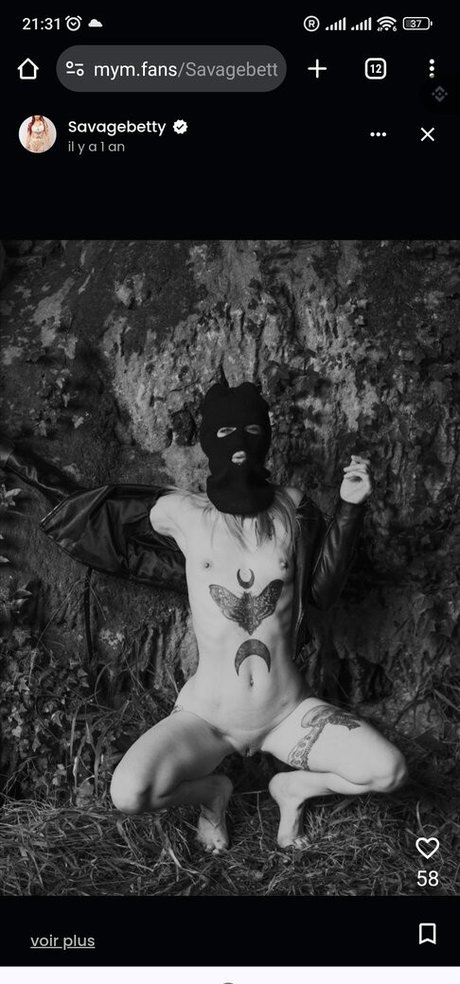 Mym Savagebetty jolie actrice photo