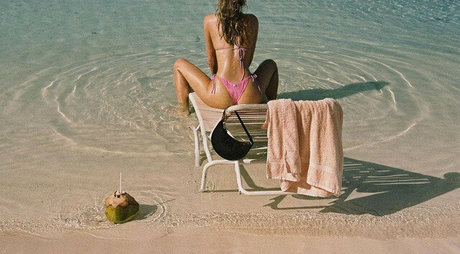 Elsa Hosk modèle parfait des photos