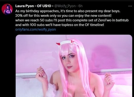 Laura Pyon modelo porno imágenes