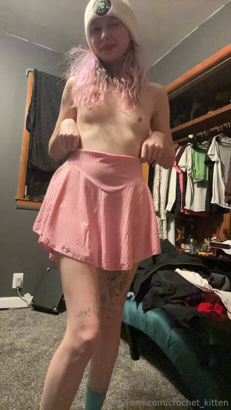 Crochet Kitten modèle chaud des photos