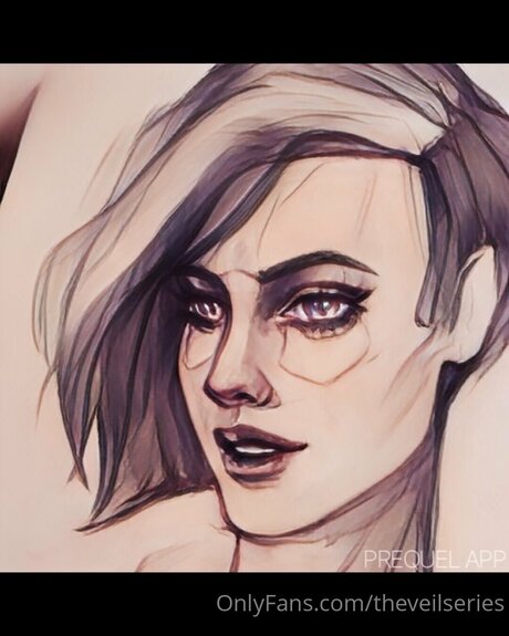 Theveilseries bonita estrella imagen