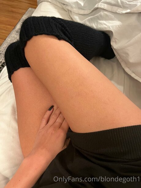 Blondegoth1 modelo de alta definición fotos