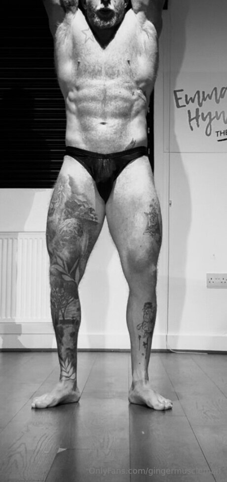 Gingermuscleman estrella porno de arte recopilación