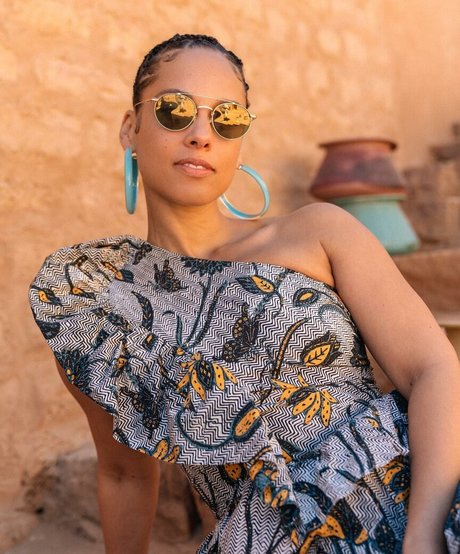 Alicia Keys arte estrella porno recopilación