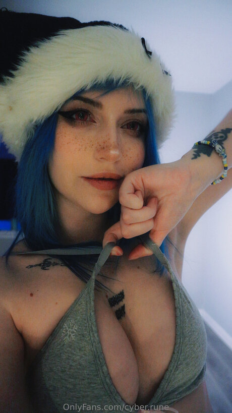 Cyber Rune nudes model images