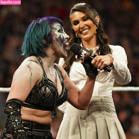 Asuka WWE modelo de alta definición imagen