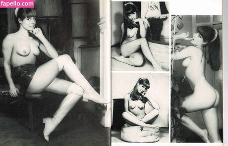 Vintage English Pinups modelo de alta calidad fotos