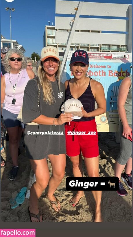 Ginger Zee estrella atractiva archivo