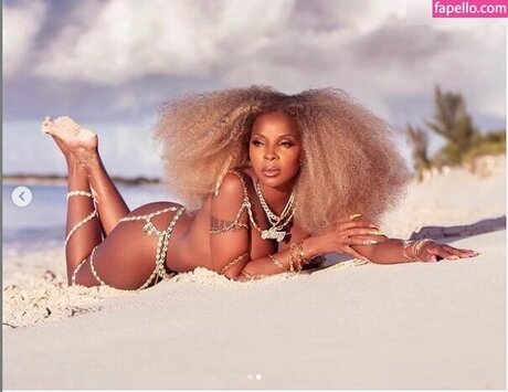 Mary J Blige star du porno chaude img